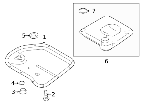 Transaxle Parts for 2014 Subaru XV Crosstrek #0