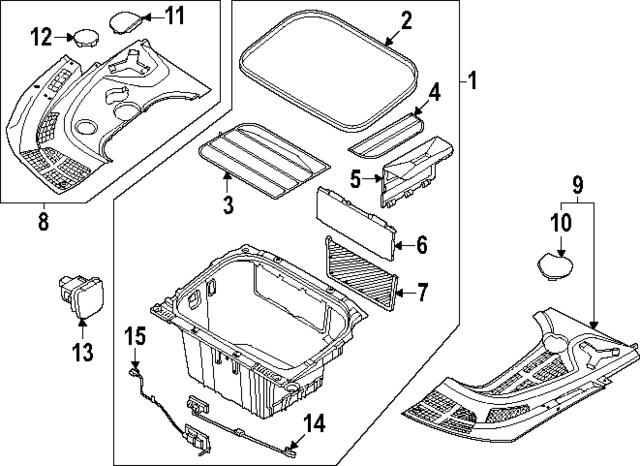 86761DO000 - : Cargo Net for Kia Image
