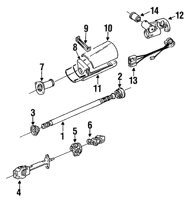 61321374967 - Ignition: Ignition Switch for BMW Image