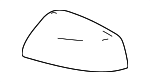 879150E070B4 - Body: Mirror Cover for Toyota Image