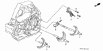 90028PB6010 - Transmission - Manual: BOLT, SPECIAL (6X22.5) for Honda Image