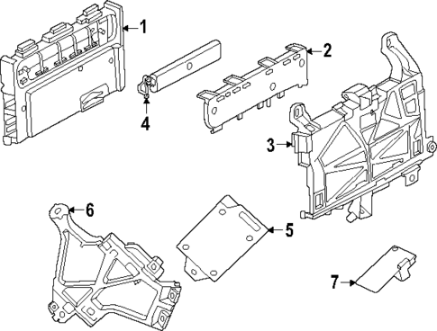 Communication System Components for 2025 Porsche Macan #0