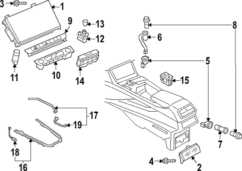 Parking Brake for 2024 Audi Q8 e-tron #1