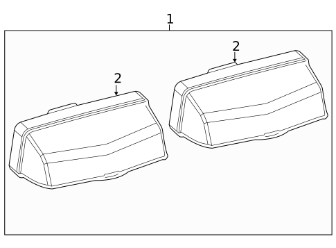 License Lamps for 2023 Lexus NX450h+ #0