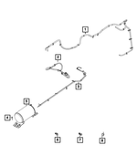 68271555AA - Rear Suspension: Air Suspension Reservoir for Mopar Image