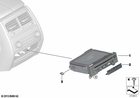 Cd Changer for 2019 BMW X6 35iX #0