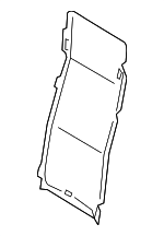 9718640750B8 - Body: Rear Cover for Porsche: Panamera Image