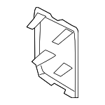 9718580811E0 - Body: Inner Cover for Porsche: Panamera Image