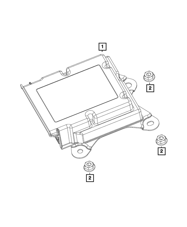 68526663AC - Electrical: Occupant Restraint Module for Mopar Image image