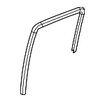 10366424 - Body: Run Weather-strip for Chevrolet: Colorado | GMC: Canyon Image