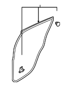 5755A279 - : Door Weather-Strip for Mitsubishi: Mirage G4 Image