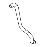 3WA121051G - Cooling System: Radiator Hose for Audi Image