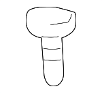 90116SV5A00 - Body: Rail Assembly Screw for Honda: Odyssey, Pilot Image