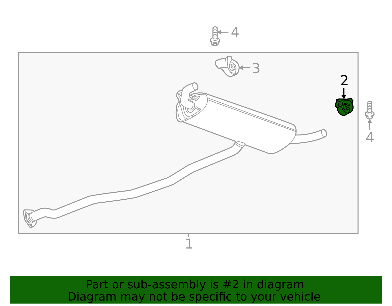 2020-2026 GM Exhaust System Insulator 42708943 | OEM Parts Online