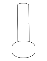 W506946S437 - Body: Assist Strap Screw for Lincoln: MKX Image