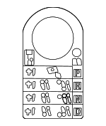 7452A78010 - Body: Info Label for Toyota Image