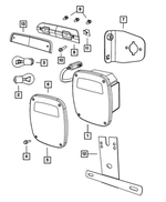 55055270 - Electrical: Tail Stop Turn Lamp for Mopar Image