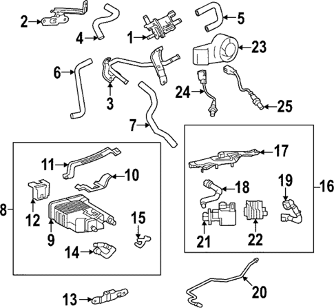 Emission Components for 2024 Toyota Tundra #0