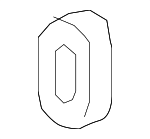 971652B000 - HVAC: Evaporator Core Seal for Hyundai: Santa Fe, Santa Fe Sport, Santa Fe XL, Veracruz Image