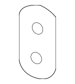 971882B001 - HVAC: Evaporator Core Bracket for Hyundai: Santa Fe, Veracruz Image