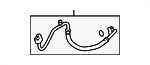 9572054J20 - HVAC: Discharge Hose for Suzuki Image