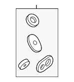 31294210 - Electrical: Tail Lamp Assembly Seal Kit for Volvo: V60, V60 Cross Country Image