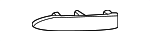 8W0945105AC - Body: Reflector for Audi Image