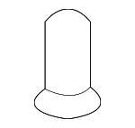 N90777702 - Body: Bumper Cover Nut for Audi Image
