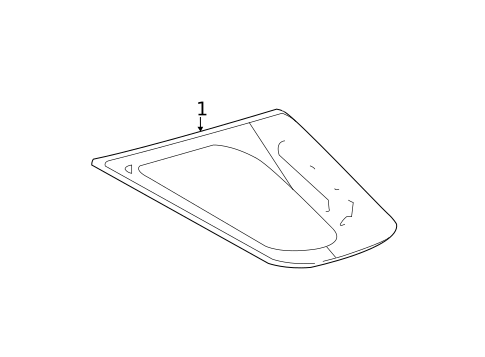 Glass & Hardware for 2014 Mercedes-Benz ML63 AMG #0