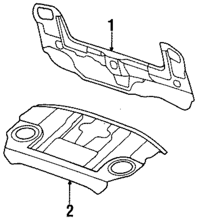 52410AC040 - : Panel Below Lid for Subaru Image