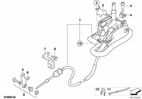 Gearshift Steptronic for 2002 BMW 645Ci #0