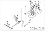 25167522144 - Gearshift: Gearshift Steptronic for BMW Image