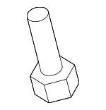 11609406 - Electrical: High Mount Lamp Screw for GM Image