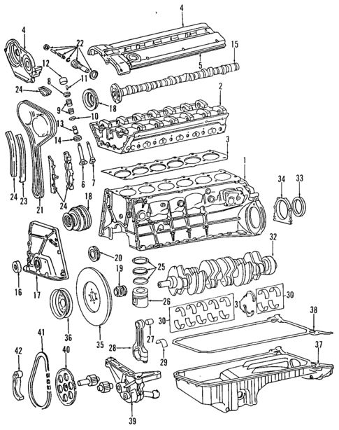 Engine for 1992 Mercedes-Benz 300CE #0