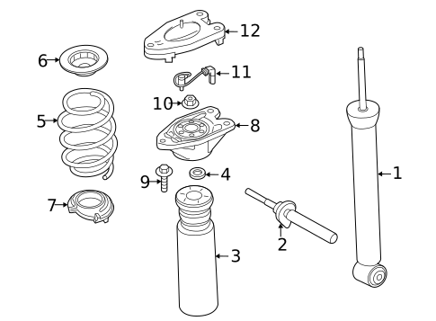 Shocks & Components for 2021 BMW M235i xDrive Gran Coupe #0
