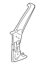 99650233500GRV - Body: Hinge Pillar for Porsche: 911 Image