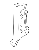 99650193701GRV - Body: Body A-Pillar for Porsche Image