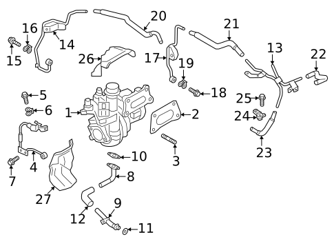 Turbocharger, Supercharger & Ram Air for 2025 INFINITI QX60 #0