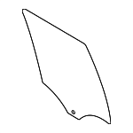 ML3Z1825712C - Body: Door Glass for Ford Image