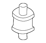 JEV100030 - HVAC: AC &amp; Heater Case Lower Insulator for Land Rover: Range Rover Image