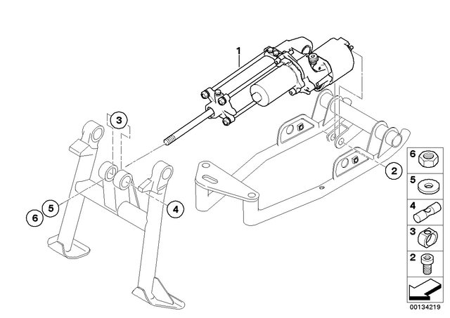 46527677188 - : Pin for BMW-Motorrad Image