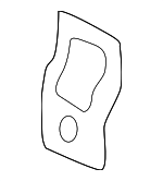 1K58872673U6 - Body: Child Seat Bracket for Volkswagen: Jetta Image