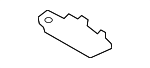 5QA825961A - Body: Rear Shield Plug for Audi: Q3 Image
