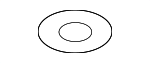 WHT003491 - Body: Floor Pan Splash Shield Clip for Audi Image
