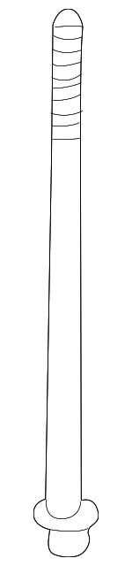 XR813518 - : Suspension Cross-Member Bolt for Jaguar Image