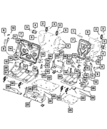 5179009AA - Interior Trim: Support for Mopar Image