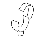 11722756407 - : Lower Hose Holder for Mini: Cooper Image