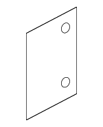 51127158451 - Body: Impact Bar Gasket for BMW Image