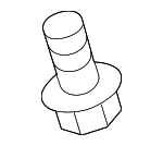 7915222000 - Body: Hinge Bolt for Genesis: Electrified G80, G70, G80, G90, GV70, GV80, GV80 Coupe | Hyundai: Accent, Azera, Elantra, Elantra Coupe, Elantra GT, Genesis, Genesis Coupe, Ioniq, Kona, Kona Electric, Kona N, Palisade, Santa Fe, Santa Fe Sport, Santa Fe XL, Sonata, Tiburon, Tucson, Veloster, Veloster N, Venue, Veracruz Image