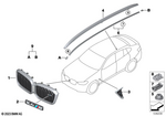51139501172 - : Grille Front for BMW Image